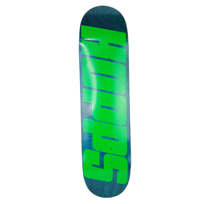 Hopps Team Blue Woodgrain Green Size 8.0" Vintage NOS Deck