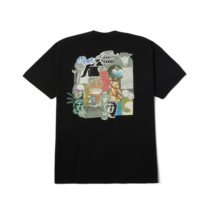 HUF Boulevard Status Black S/s Shirt