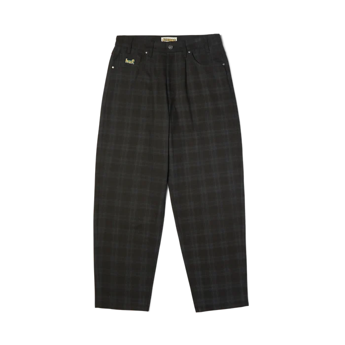 HUF Cromer Plaid Black Pant