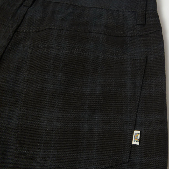 HUF Cromer Plaid Black Pant