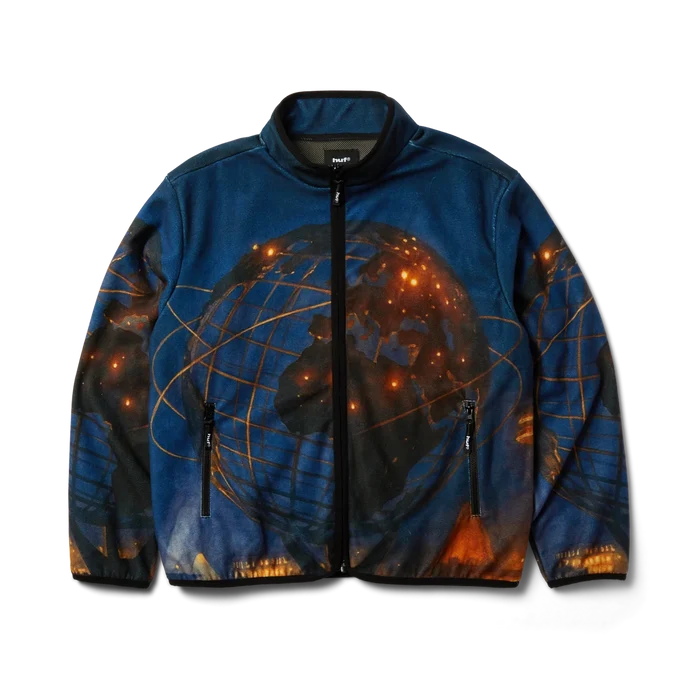 HUF Flushing Multi Polar Fleece Jacket