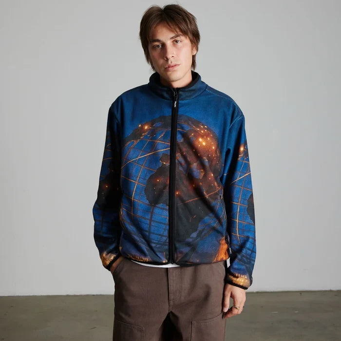 HUF Flushing Multi Polar Fleece Jacket