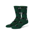 HUF Moo Green Crew Sock