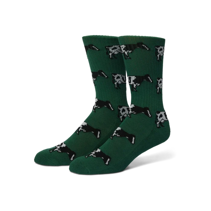 HUF Moo Green Crew Sock