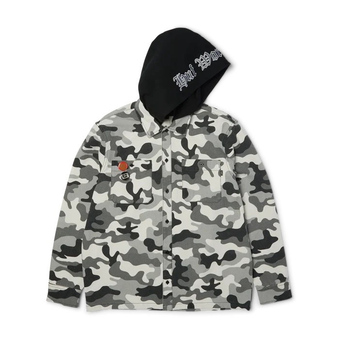 HUF Olympia Camo Hooded Overshirt