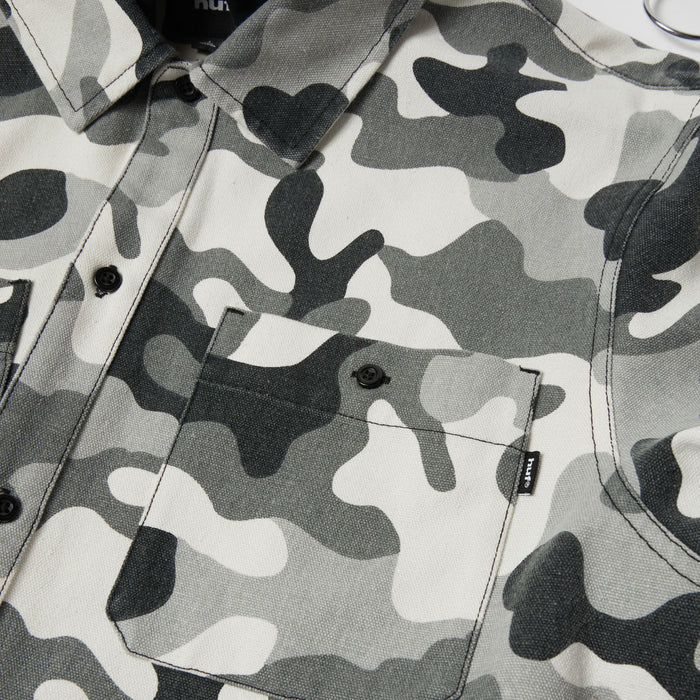 HUF Olympia Camo Hooded Overshirt