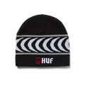 HUF x Spitfire Skull Beanie Black