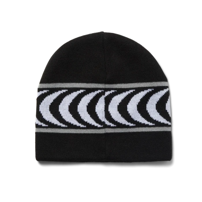 HUF x Spitfire Skull Beanie Black