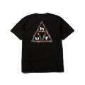 HUF x Spitfire Sticker Triple Triangle Black S/s Shirt