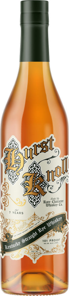 Hurst Knoll Kentucky Straight Rye Whiskey 750ml