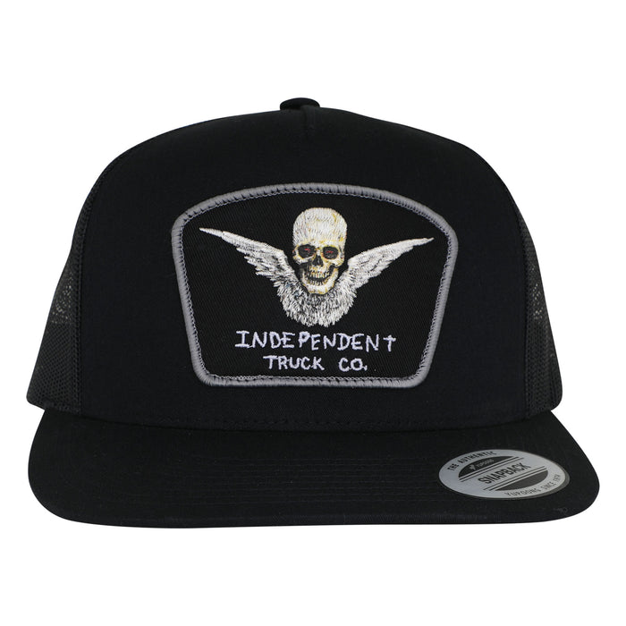 Independent Afterlight Black Mesh Trucker Structured Hat