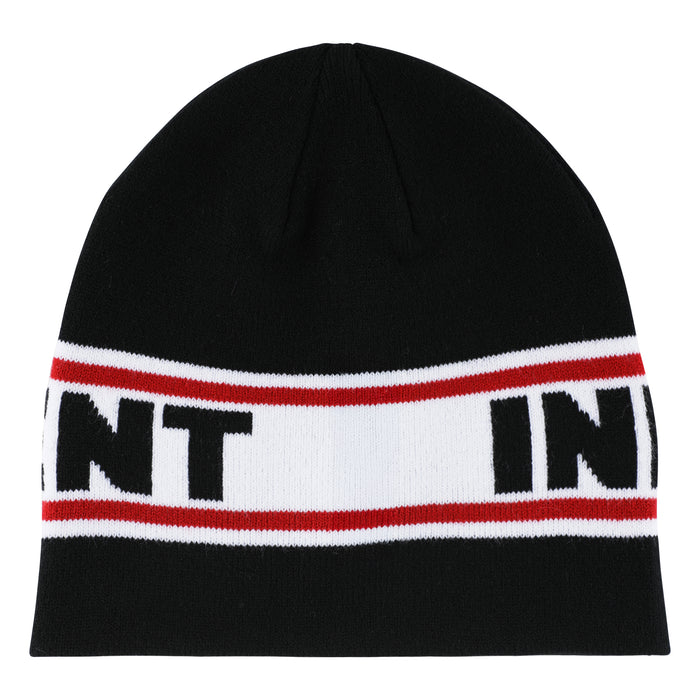 Independent Bar Logo Black Skull Cap Beanie