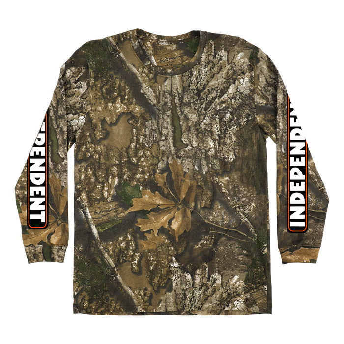 Independent Bar Logo Realtree APX Midweight L/s Shirt