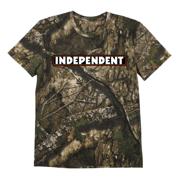 Independent Bar Logo Realtree APX Midweight S/s Shirt