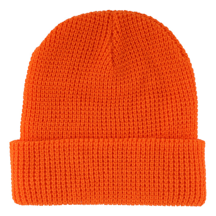 Independent Built to Grind Orange Waffle Beanie