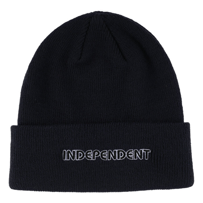 Independent Groundwork Navy Long Shoreman Beanie