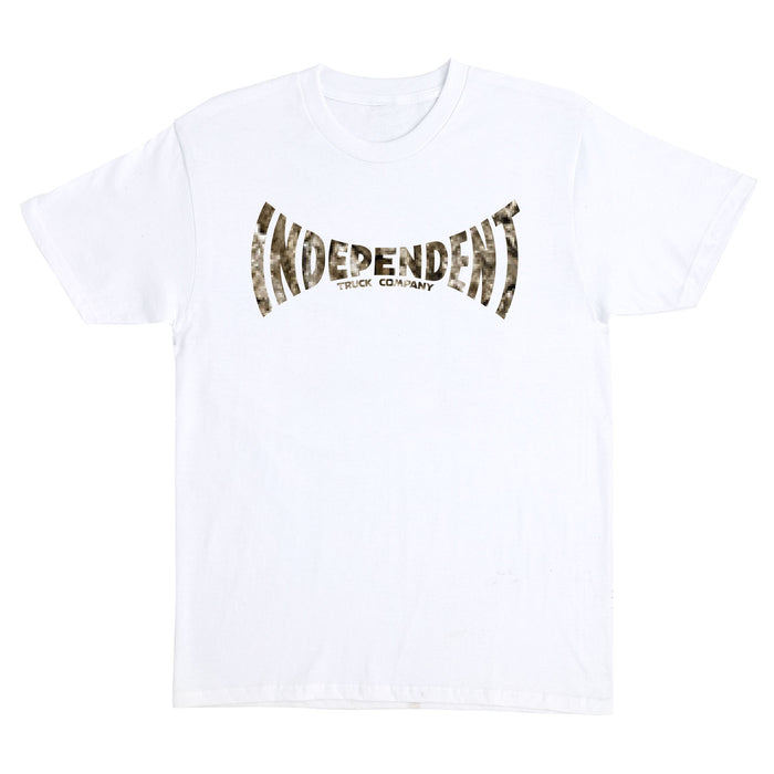 Independent Span White/Realtree APX Heavyweight S/s Shirt