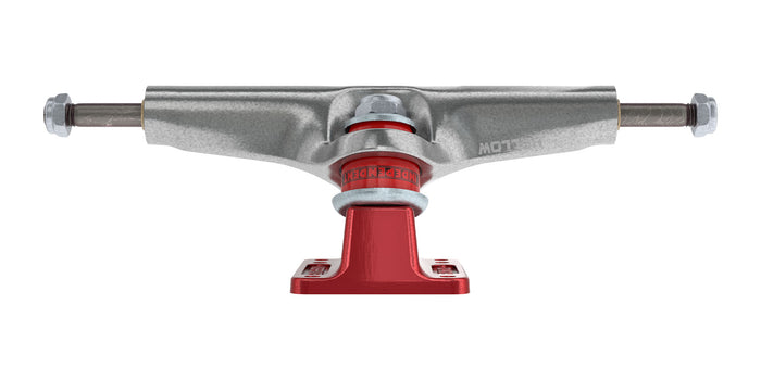 Independent Stage 4 Hollow Bar Logo Silver Ano Red Skateboard Truck