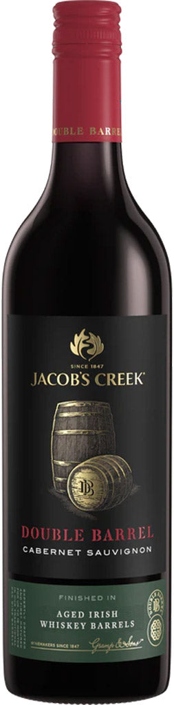 Jacob's Creek Double Barrel Cabernet Sauvignon 750ml 
Aged in Irish Whiskey Barrels