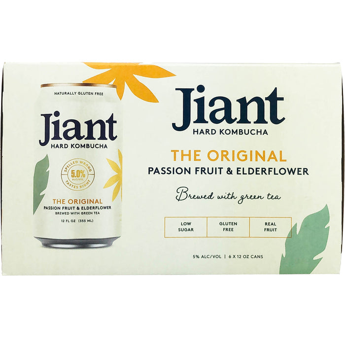 Jiant Hard Kombucha Original 6pk Cans