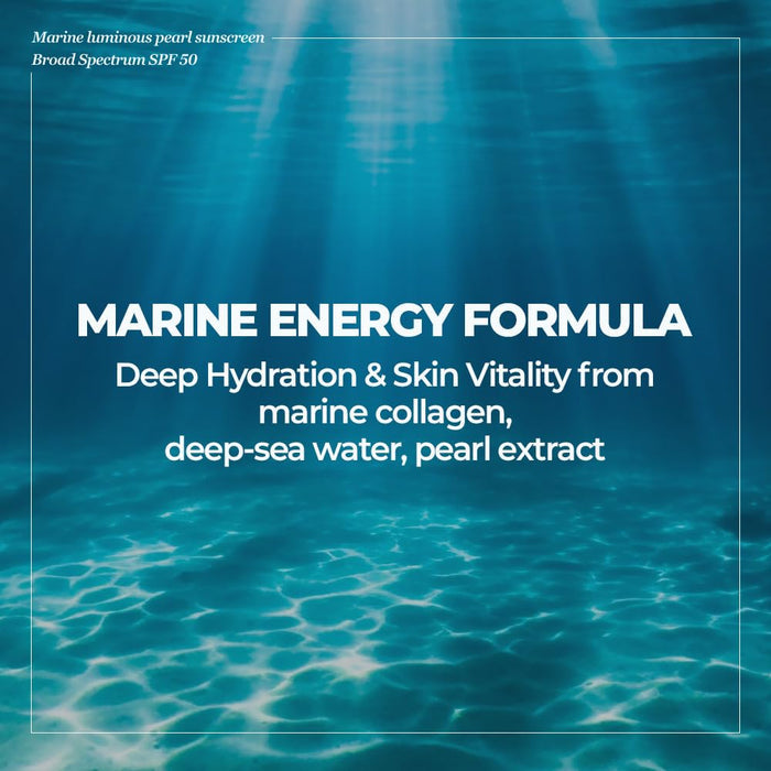 JMSOLUTION - Marine Luminous Pearl Sun Cream Pearl