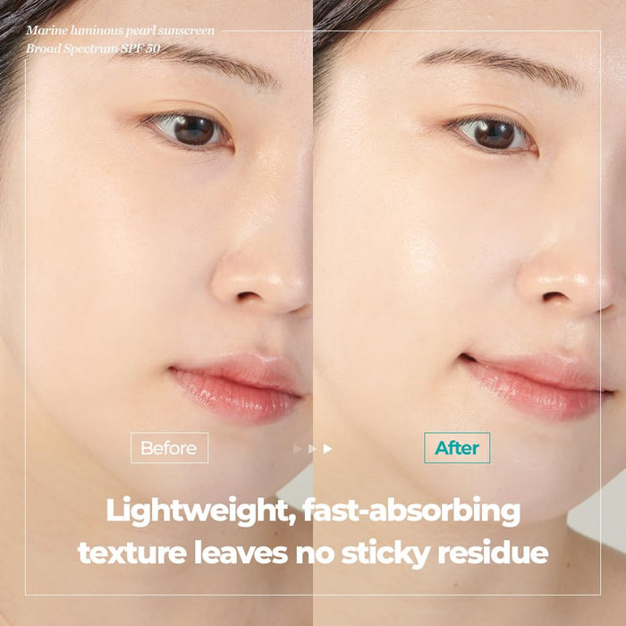 JMSOLUTION - Marine Luminous Pearl Sun Cream Pearl