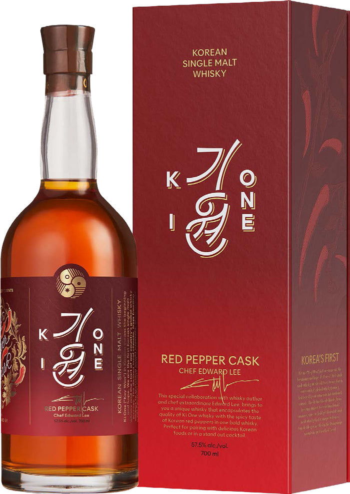 Ki One Red Pepper Cask Korean Single Malt Whisky 700ml