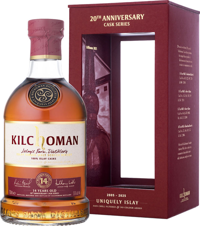 Kilchoman 20th Anniversary Cask Series Ex-Sherry Butts 14 Year Old 700ml