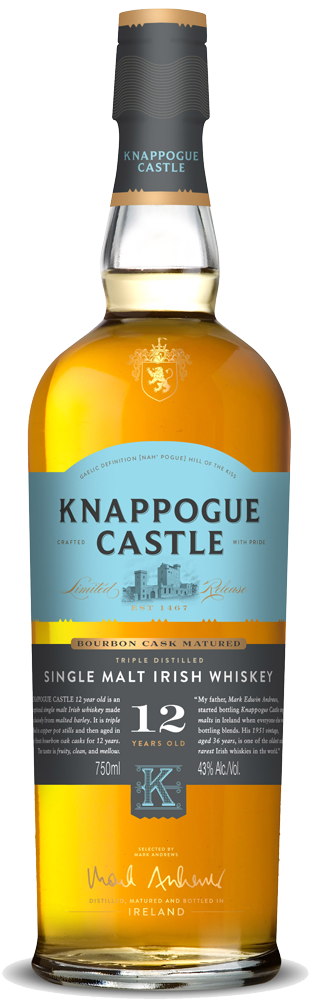 Knappogue Castle Irish Single Malt 12 Year Old 750ml