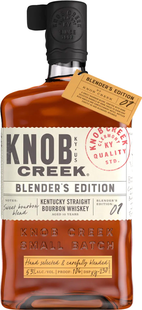 Knob Creek Blender's Edition 01 Straight Bourbon Whiskey 750ml