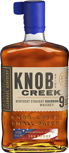 Knob Creek Independence Edition Small Batch 9 Year Old Kentucky Bourbon 100 Proof 750ml