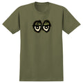 Krooked Eyes Camo/Military Green S/s Shirt