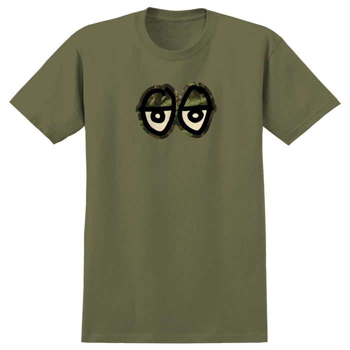 Krooked Eyes Camo/Military Green S/s Shirt