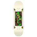 Krooked Kamo (Wheel Wells) 8.5" White Skateboard Deck