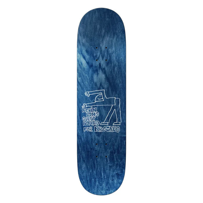 Krooked Kevin Spanky Long Guest True Fit 8.25" Skateboard Deck