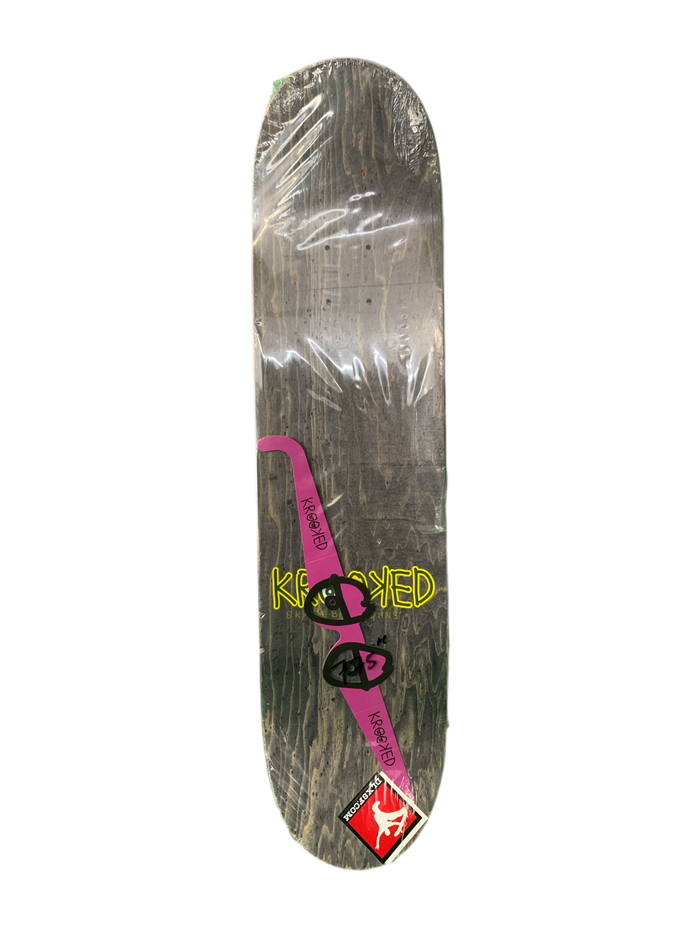 Krooked Mark Gonzales "My Gang is Crazy" 7.75" Classic Skateboard Deck
