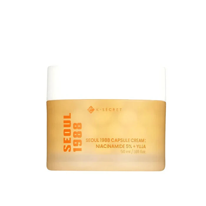 KSECRET - Seoul 1988 Capsule Cream: Niacinamide 5% + Yuja