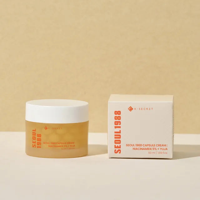KSECRET - Seoul 1988 Capsule Cream: Niacinamide 5% + Yuja