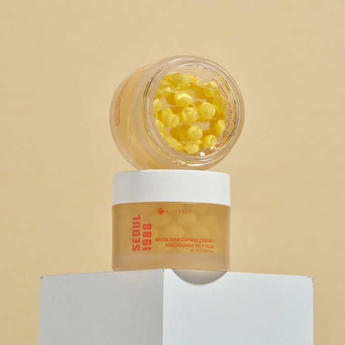 KSECRET - Seoul 1988 Capsule Cream: Niacinamide 5% + Yuja
