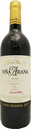 La Rioja Alta Barquito Vina Arana Gran Reserva 2017 750ml