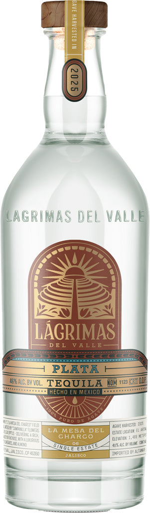 Lagrimas Del Charco Tequila Plata 750ml