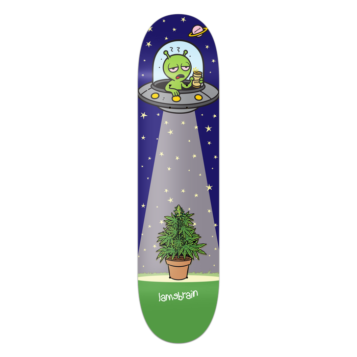 Lamebrain Fire in the Sky Skateboard Deck