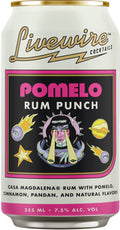Livewire Pomelo Rum Punch 4pk Cans