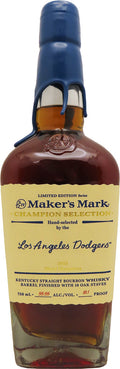 Maker's Mark Private Selection Los Angeles Dodgers 2025 World Champions Kentucky Bourbon Whiskey 750ml