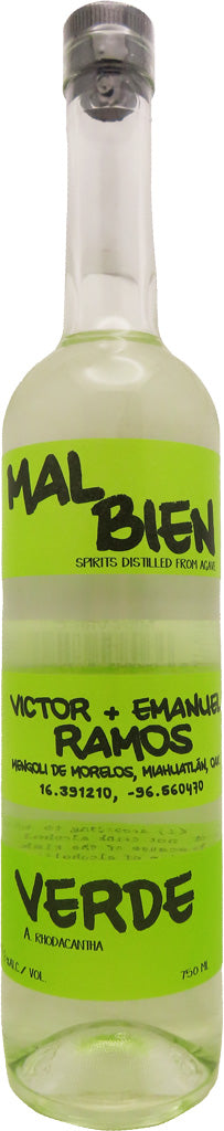 Mal Bien Mezcal Verde Ramos 750ml