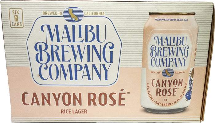 Malibu Brewing Co Canyon Rose Rice Lager 6pk