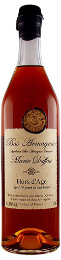 Marie Duffau Bas Armagnac Hors D'age 750ml