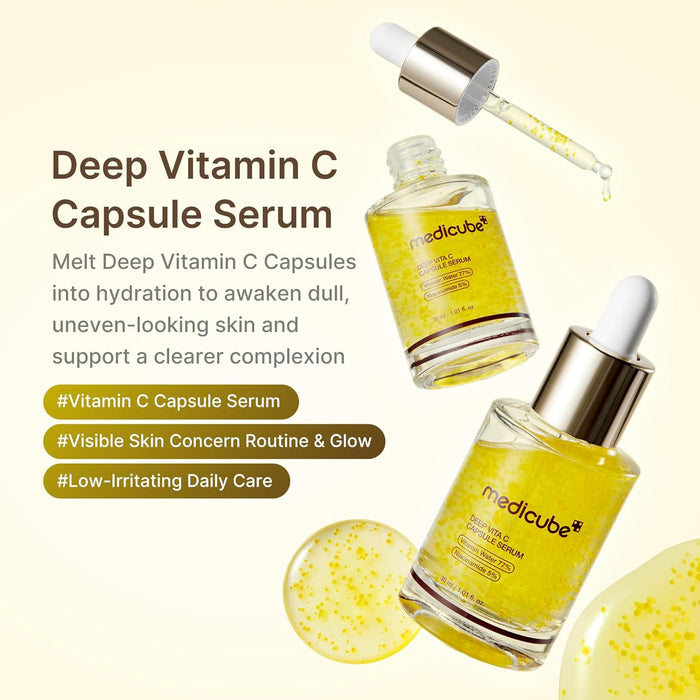 MEDICUBE - Deep Vitamin C Capsule Serum