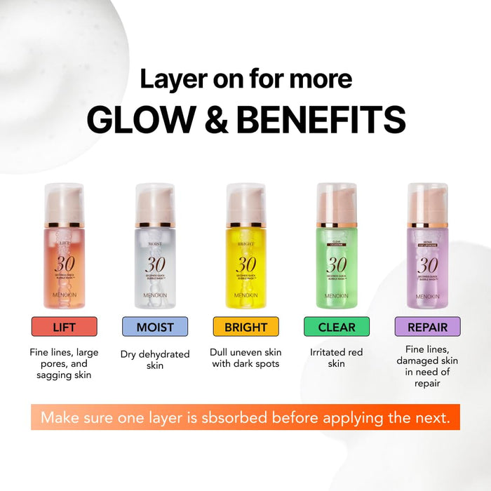 MENOKIN - 30 Seconds Quick Bubble Mask