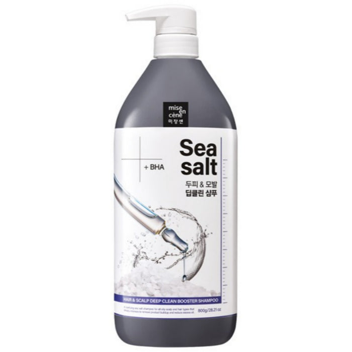 MISE EN SCÈNE - Hair & Scalp Deep Clean Booster Sea Salt & BHA Shampoo